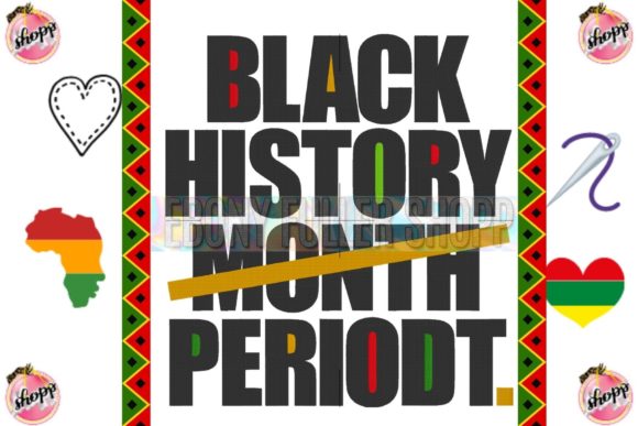 Black History Month Period Embroidery Design Review