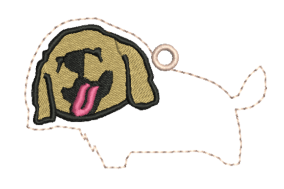 Golden Retriever Tag Name: A Holiday Embroidery Review