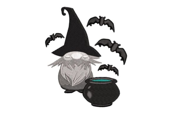 Halloween Gonk Gnome: A Spooky-Adorable Embroidery Review