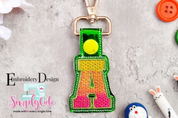 In the Hoop Key Chain Monogram Font a: A Seasonal Designer’s Review