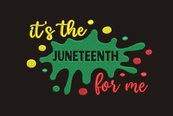 It’s the Juneteenth for Me: Embroidery Design Review