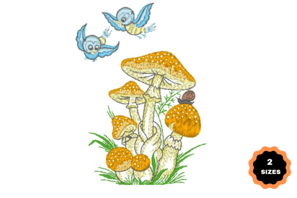 Mushrooms and Birds: A Designer’s Real-World Embroidery Review