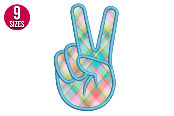 Peace Sign Applique: Seasonal Embroidery Design Review